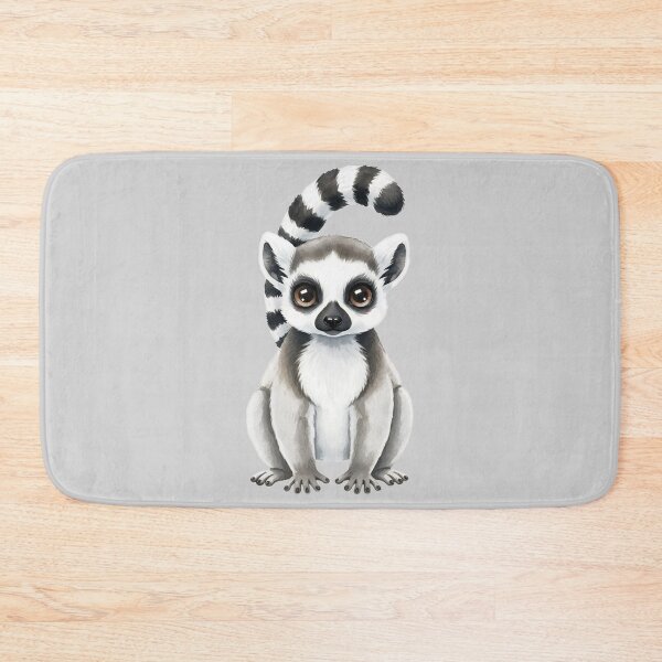 Item preview, Cute ring-tailed lemur designed and sold by cr8or.
