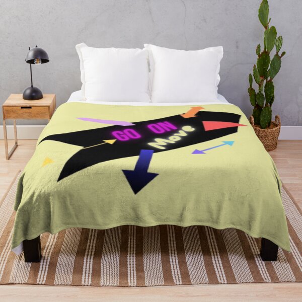 Item preview, GO ON Move – A Burst of Colorful Momentum designed and sold by Catfcreations.