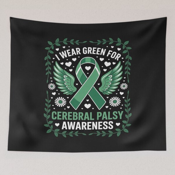 Item preview, I Wear Blue For Cerebral Palsy Awareness designed and sold by Rackaam.