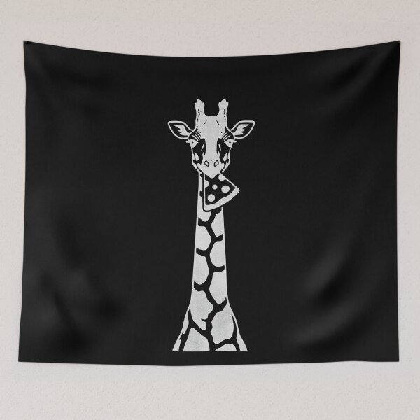 Item preview, Funny Giraffe Eating Pizza Slice Animal Lover designed and sold by k3rstman1.