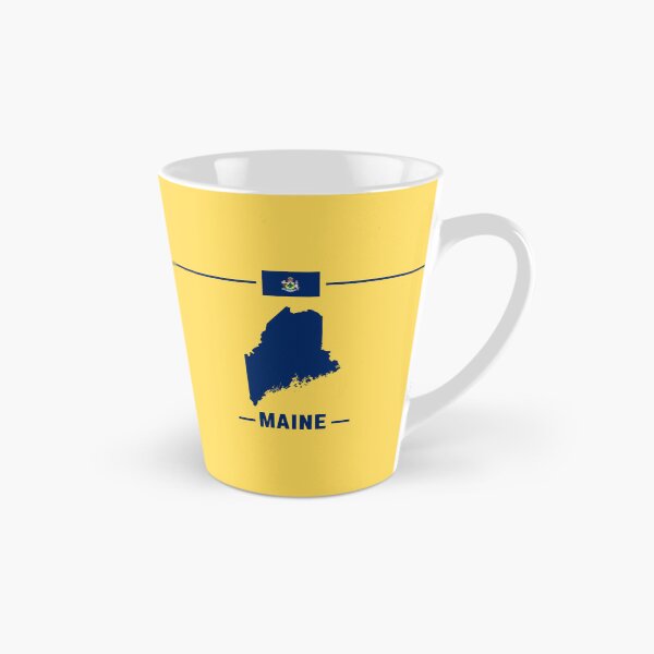 Item preview, Maine State Pride - Classic Silhouette & Flag Heritage designed and sold by mashmosh.