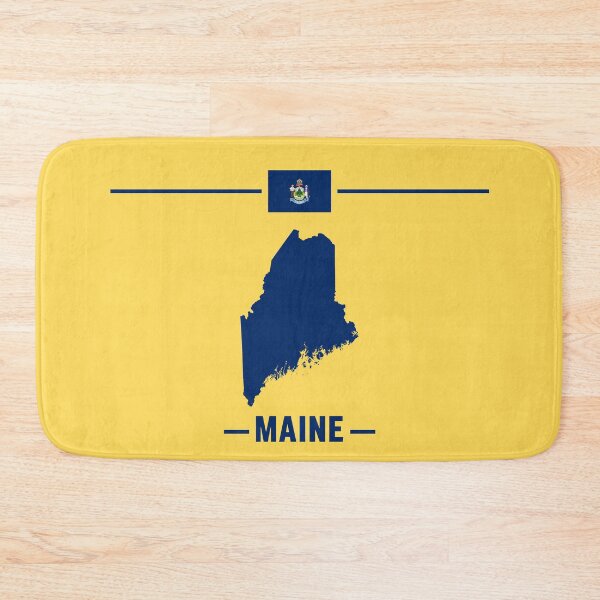 Item preview, Maine State Pride - Classic Silhouette & Flag Heritage designed and sold by mashmosh.