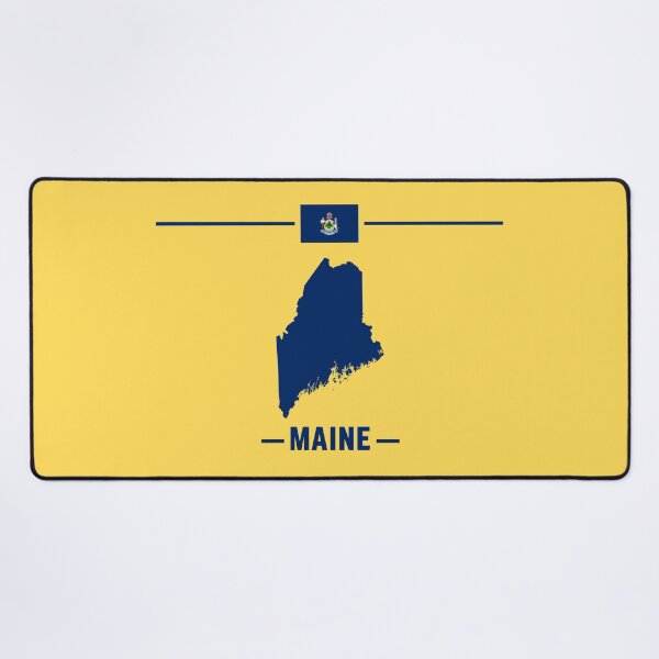 Item preview, Maine State Pride - Classic Silhouette & Flag Heritage designed and sold by mashmosh.