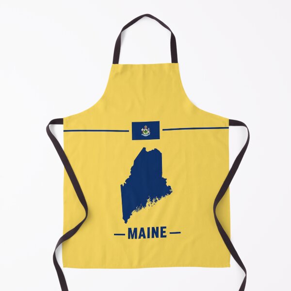 Item preview, Maine State Pride - Classic Silhouette & Flag Heritage designed and sold by mashmosh.