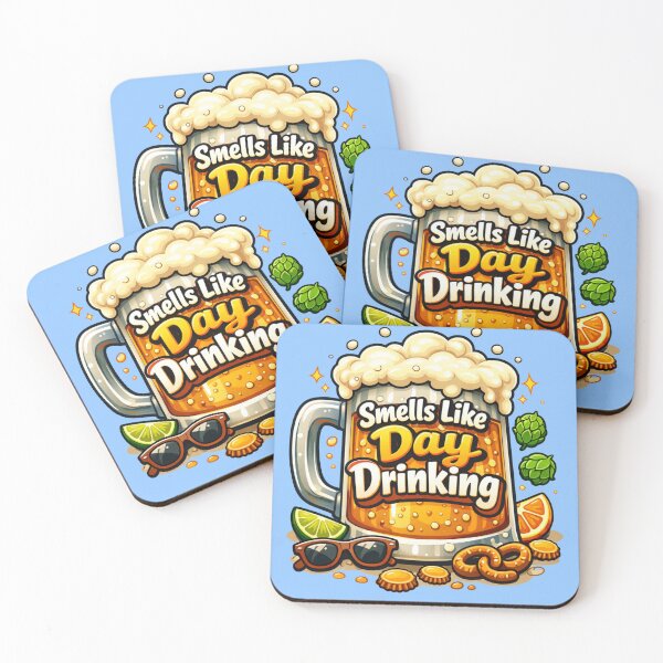 Item preview, Smells Like Day Drinking T-Shirt Funny Graphic Shirt designed and sold by 9morethan9®.