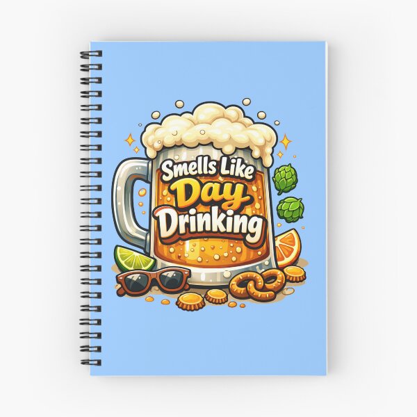 Item preview, Smells Like Day Drinking T-Shirt Funny Graphic Shirt designed and sold by 9morethan9®.