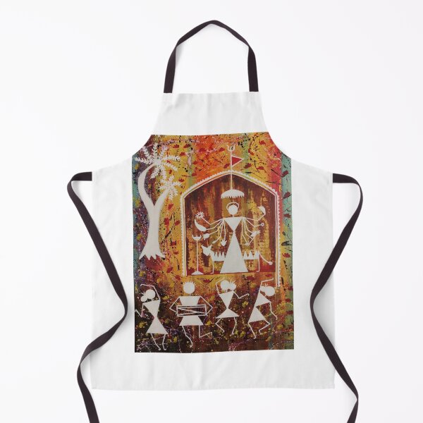 Item preview, Warli Devi Mahotsav – Tribal Celebration of the Divine designed and sold by MyArtYourProducts.