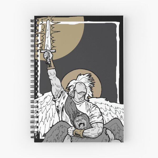 Item preview, St Michael Defend us in Battle - Mono designed and sold by PerfectSeptem.