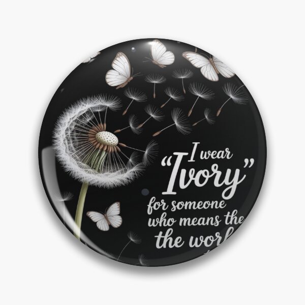 Item preview, I Wear Ivory Spinal Muscular Atrophy Awareness SMA designed and sold by Rackaam.