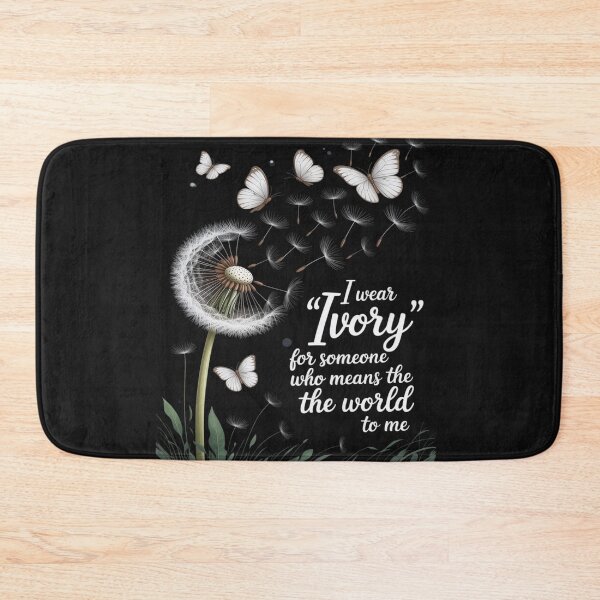 Item preview, I Wear Ivory Spinal Muscular Atrophy Awareness SMA designed and sold by Rackaam.