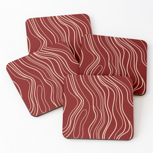 Item preview, Bold Abstract Line Wave Pattern designed and sold by Razan Design Studio.