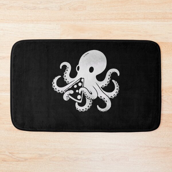 Item preview, Funny Octopus Eating Pizza Slice designed and sold by k3rstman1.