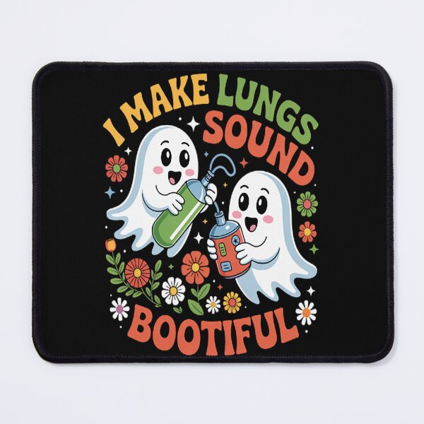 Item preview, I Make Lungs Sound Bootiful Respiratory Therapist Halloween designed and sold by TeamLequid.