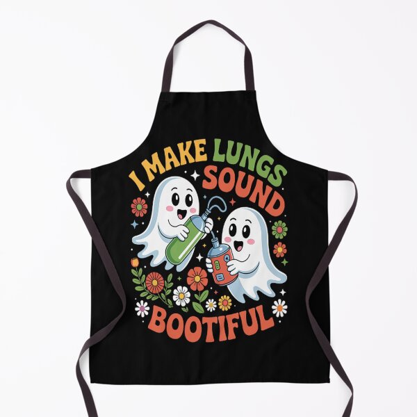 Item preview, I Make Lungs Sound Bootiful Respiratory Therapist Halloween designed and sold by TeamLequid.
