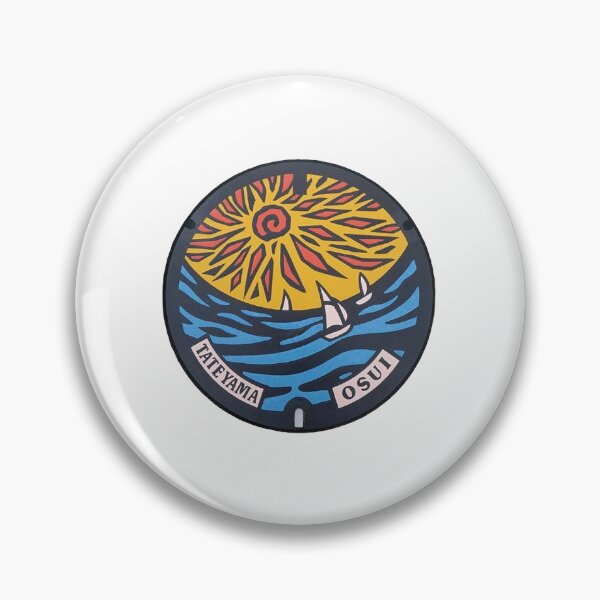 Item preview, Tateyama City ver. 1, Chiba manhole cover designed and sold by blahdeedah.