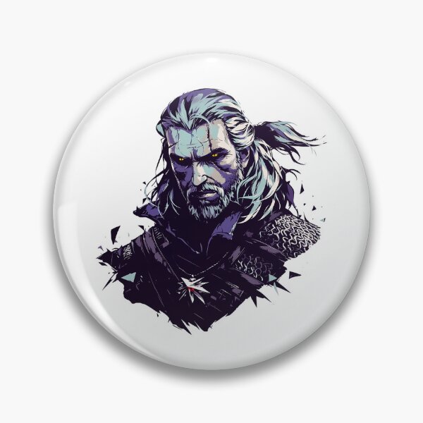 Item preview, Witcher Grim Fantasy Warrior Portrait Digital designed and sold by oellisabaei.