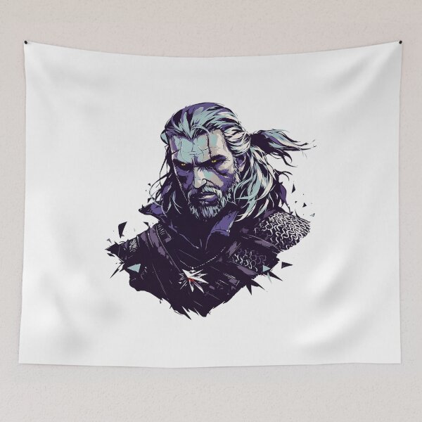 Item preview, Witcher Grim Fantasy Warrior Portrait Digital designed and sold by oellisabaei.