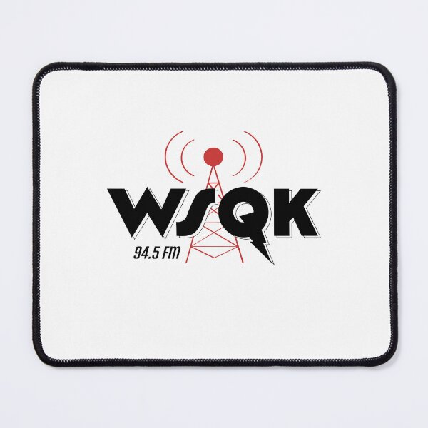 Item preview, WSQK 94.5 FM radio designed and sold by EleYeah.