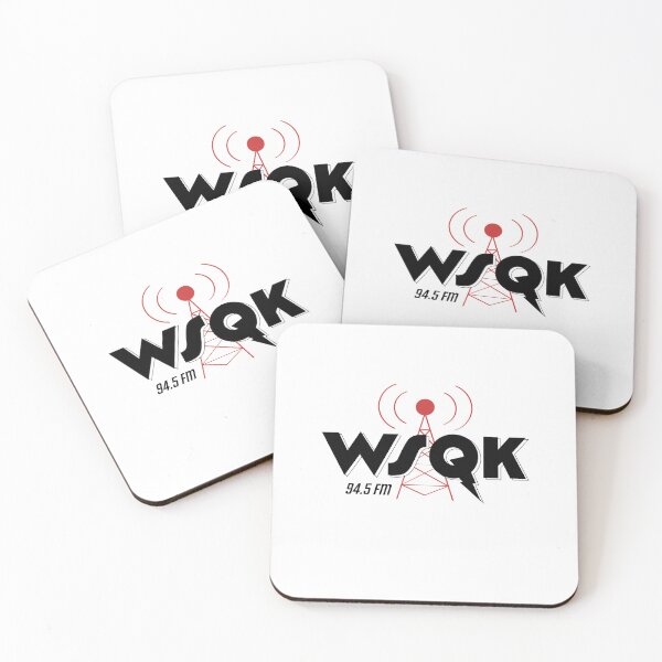 Item preview, WSQK 94.5 FM radio designed and sold by EleYeah.