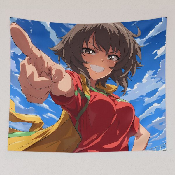 Artikelvorschau, Die energiegeladene Nishizumi Maho aus „Victory Spirit Girls und Panzer“ – Anime-Girlpower entworfen und verkauft von Tokyonomad.