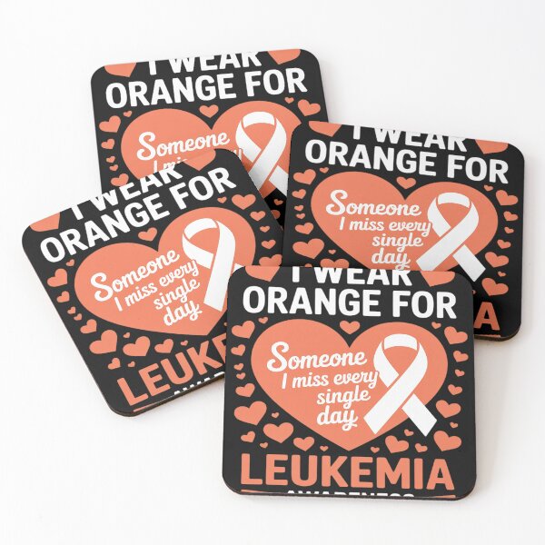 Item preview, I Wear Orange For Someone I Miss Blood Cancer Awareness designed and sold by Rackaam.