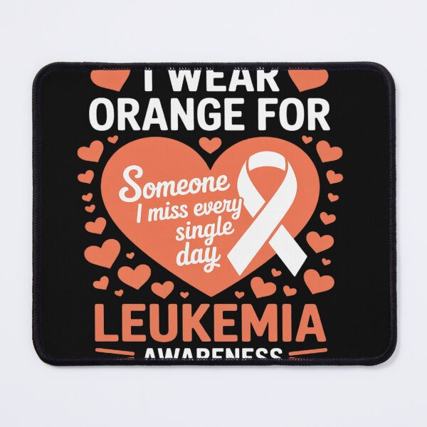 Item preview, I Wear Orange For Someone I Miss Blood Cancer Awareness designed and sold by Rackaam.