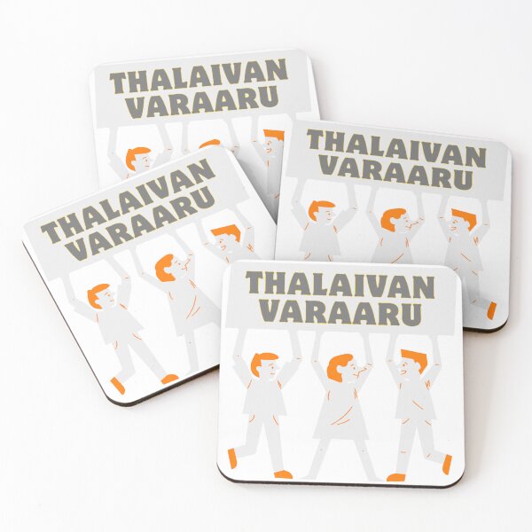 Item preview, Thalaivan Varaaru Mass Quote Art designed and sold by Adappai.