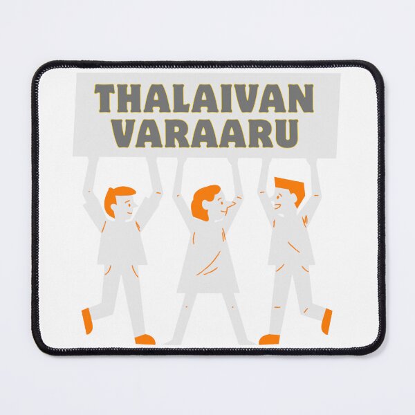 Item preview, Thalaivan Varaaru Mass Quote Art designed and sold by Adappai.
