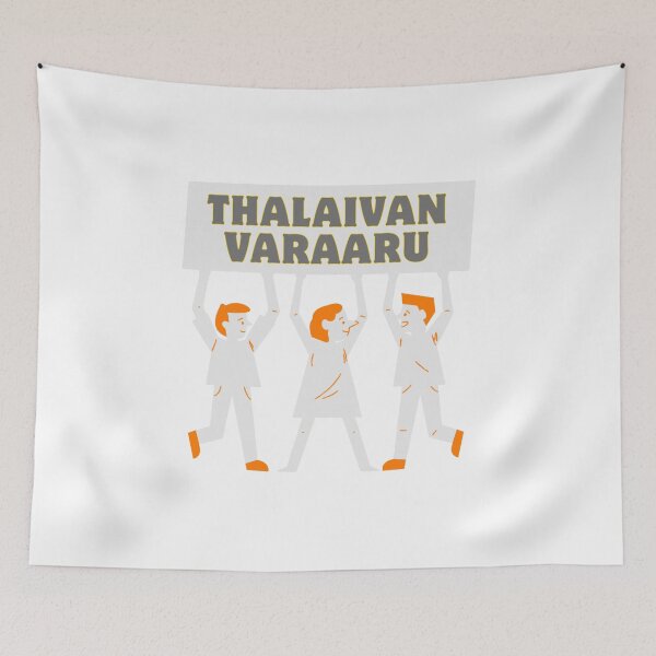 Item preview, Thalaivan Varaaru Mass Quote Art designed and sold by Adappai.