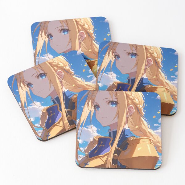 Item preview, Alice Zuberg Radiant Golden Resolve Sword Art Online Anime Girl Vision designed and sold by Tokyonomad.
