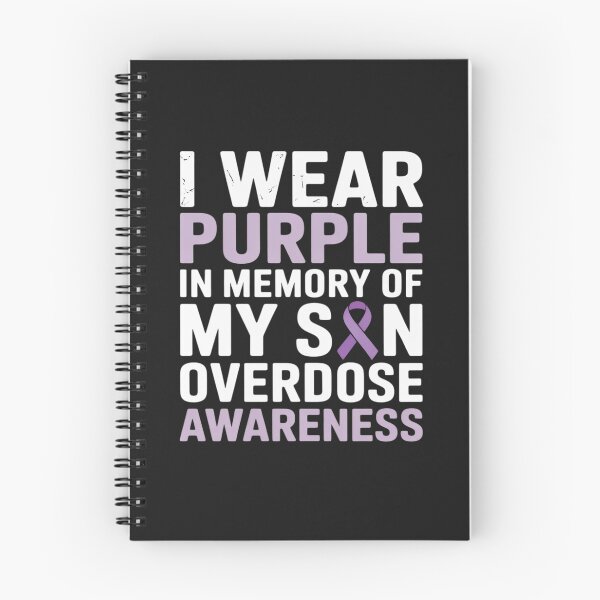 Item preview, I Wear Purple For My Son Overdose Awareness designed and sold by Rackaam.