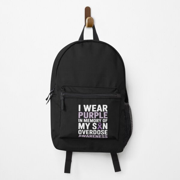 Item preview, I Wear Purple For My Son Overdose Awareness designed and sold by Rackaam.