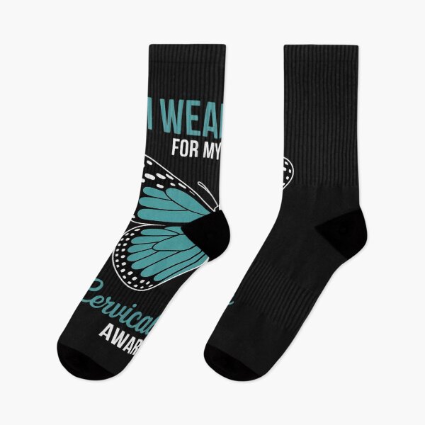 Item preview, I Wear Teal For My Friend Cervical Cancer Awareness Support designed and sold by Rackaam.