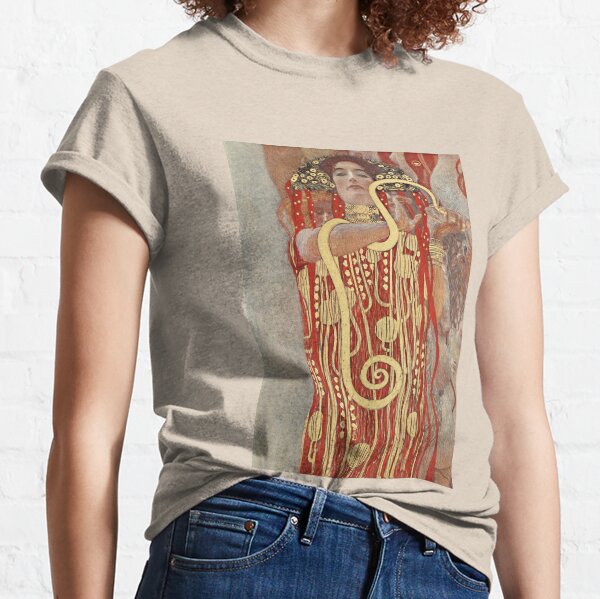 HD. Medicina, por Gustav Klimt. ALTA DEFINICIÓN Camiseta clásica