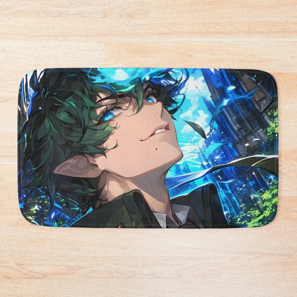 Item preview, Amaimon Naturebound Mystic Power Blue Exorcist Anime Spirit designed and sold by Tokyonomad.