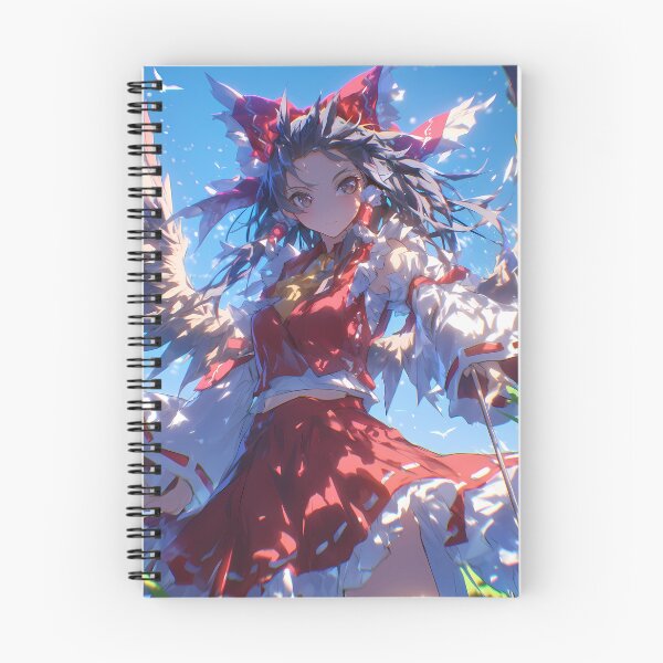 Item preview, Reimu Hakurei Divine Scarlet Sky Touhou Anime Girl Shrine Spirit designed and sold by Tokyonomad.