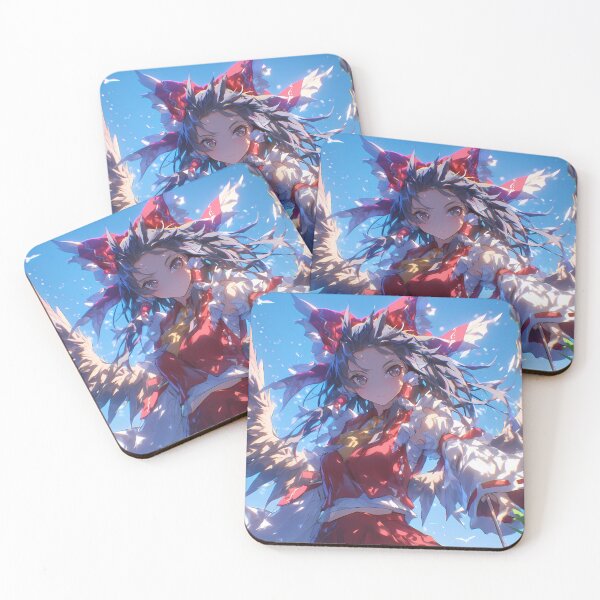 Item preview, Reimu Hakurei Divine Scarlet Sky Touhou Anime Girl Shrine Spirit designed and sold by Tokyonomad.
