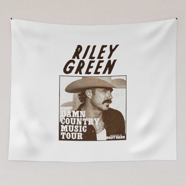 Item preview, Riley Green Damn Country Music Tour 2025 Concert  designed and sold by gaqiope.
