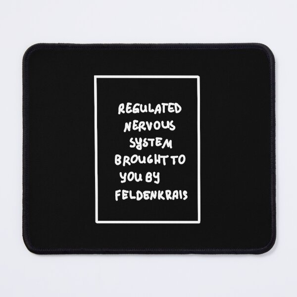 Item preview, Regulated Nervous System White Lettering designed and sold by Feldymerch.