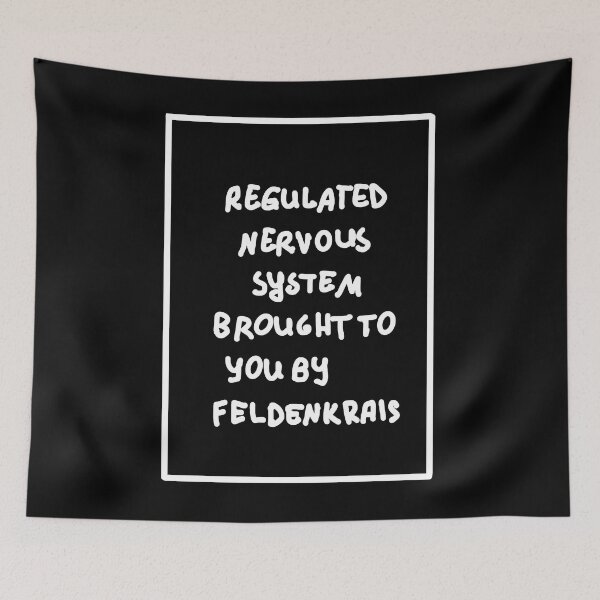 Item preview, Regulated Nervous System White Lettering designed and sold by Feldymerch.