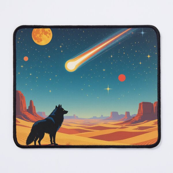 Item preview, The Lone Wolf and the Falling Star designed and sold by KiraChie.