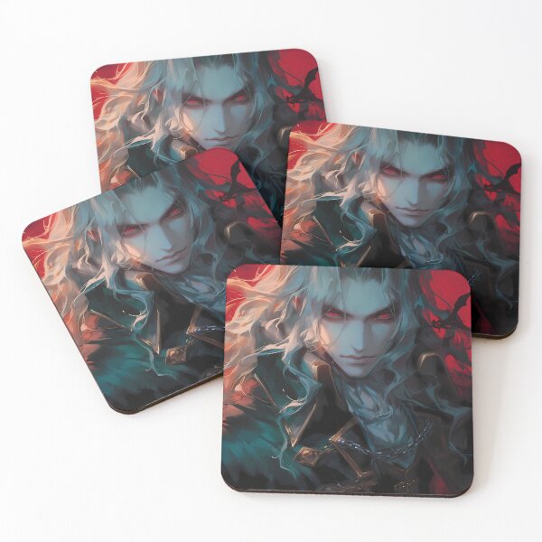 Item preview, Alucard Crimson Night Power Castlevania Dark Anime Presence designed and sold by Tokyonomad.