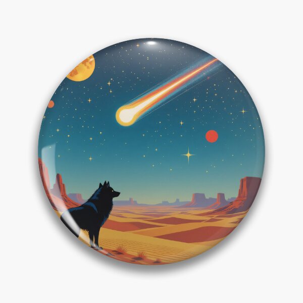 Item preview, The Lone Wolf and the Falling Star designed and sold by KiraChie.