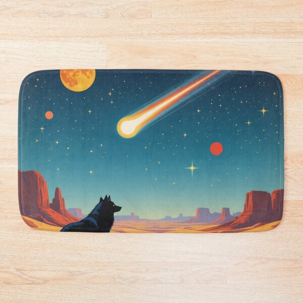 Item preview, The Lone Wolf and the Falling Star designed and sold by KiraChie.