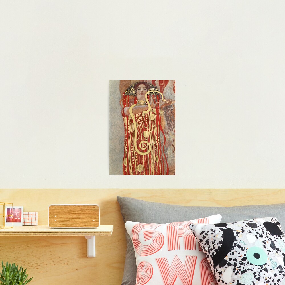 HD. Medicine, by Gustav Klimt . HIGH DEFINITION Photographic Print