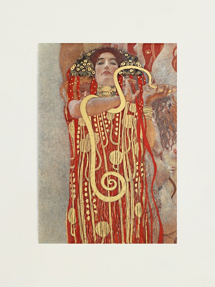 Alternate view of HD. Medicine, by Gustav Klimt . HIGH DEFINITION Photographic Print