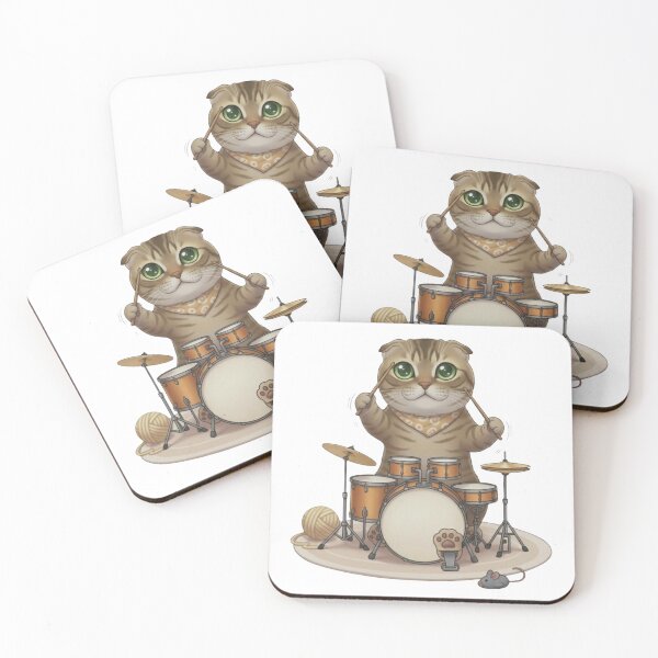 Item preview, The Purrfect Rhythm designed and sold by TheCoolCrowd.