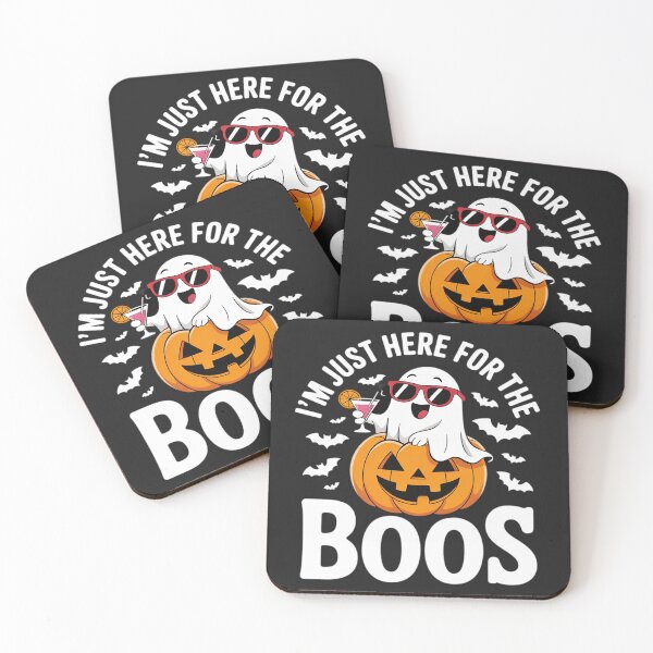 Item preview, I'm Just Here For The Boos Funny Ghost Beer Spooky Halloween designed and sold by tkhrbika.