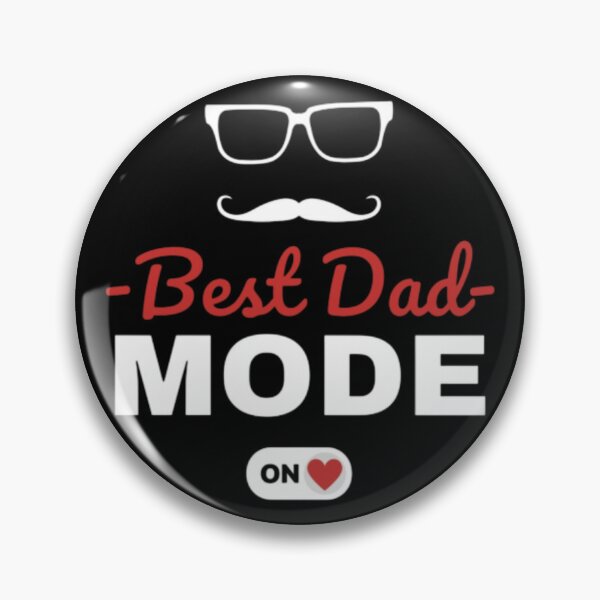 Item preview, Best Dad Mode On designed and sold by BlossomPixel.