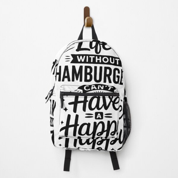 Item preview, Can_t Have a Happy Life Without Hamburgers designed and sold by sterabamineh.